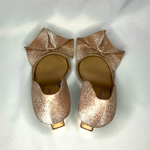 BETSEY JOHNSON ROSE GOLD HEELS ✨✨✨ - Picture 11 of 12